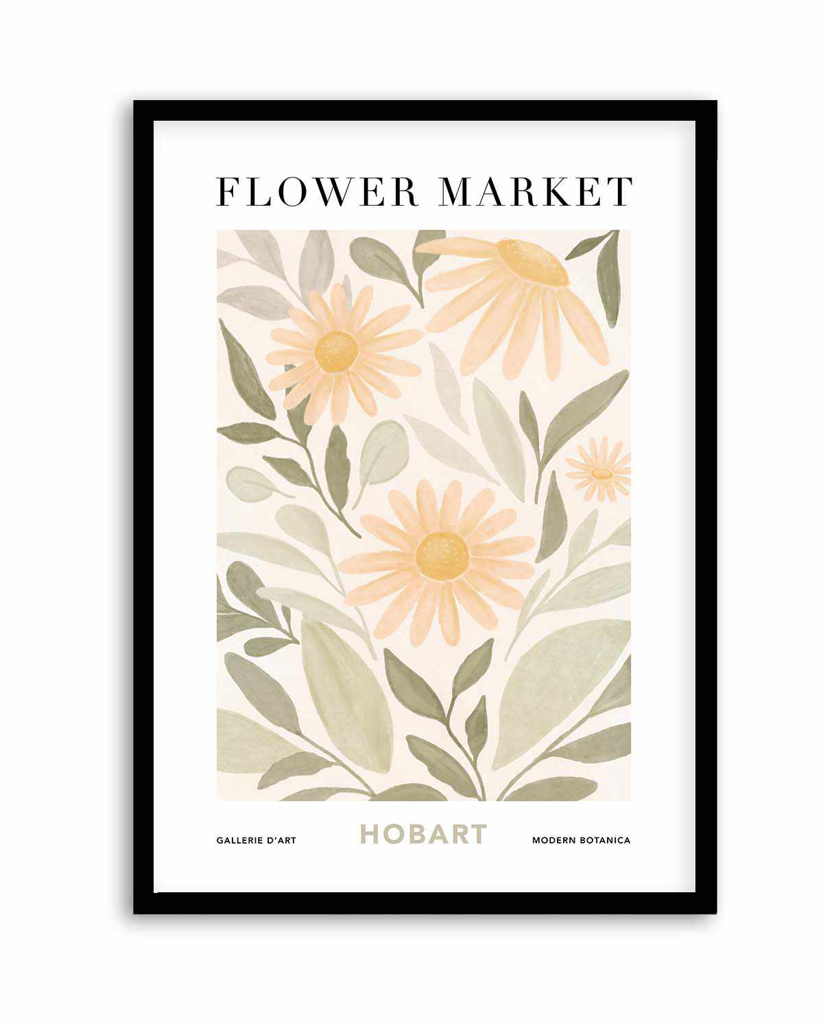 Flower Market Hobart | Art Print