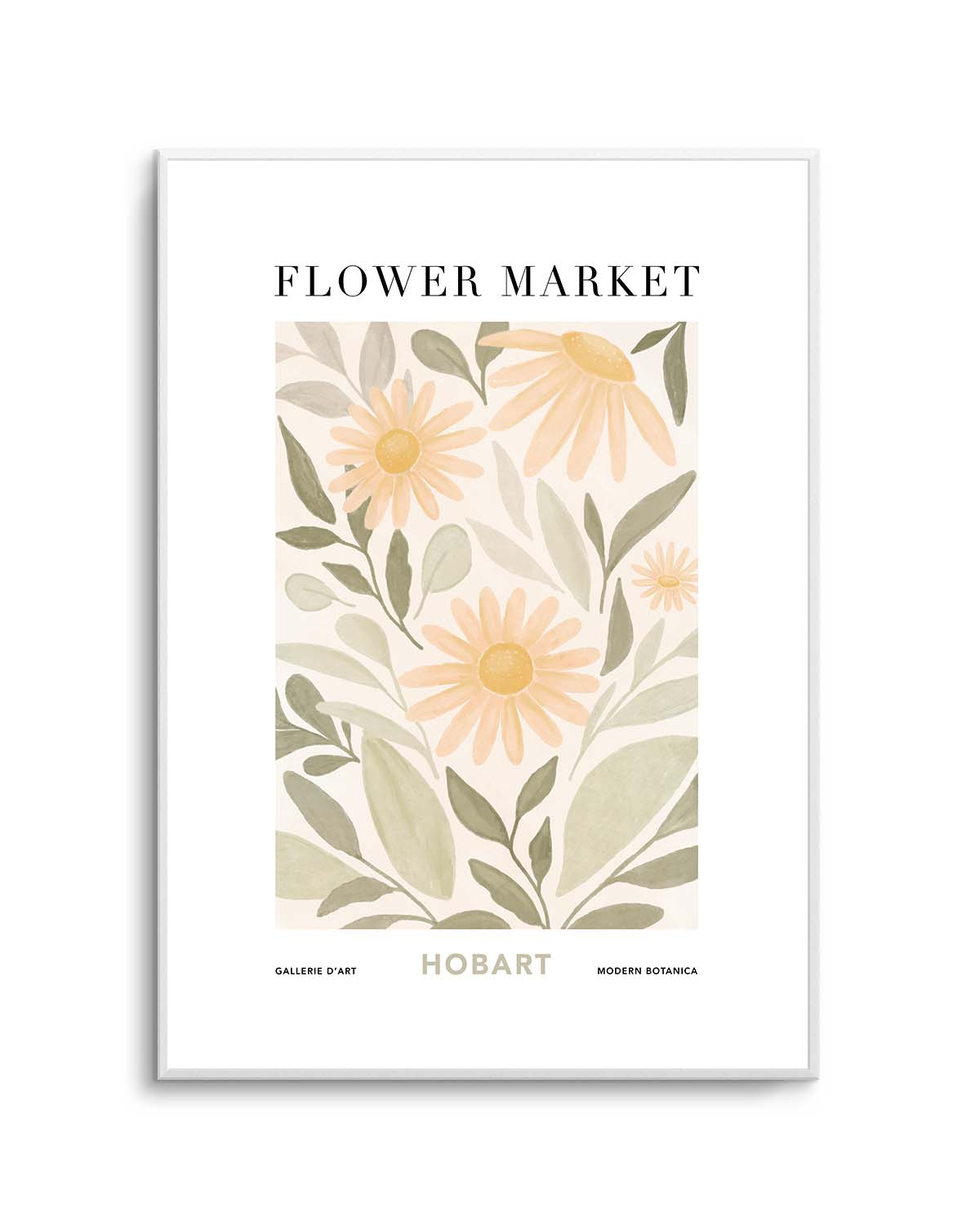 Flower Market Hobart | Art Print