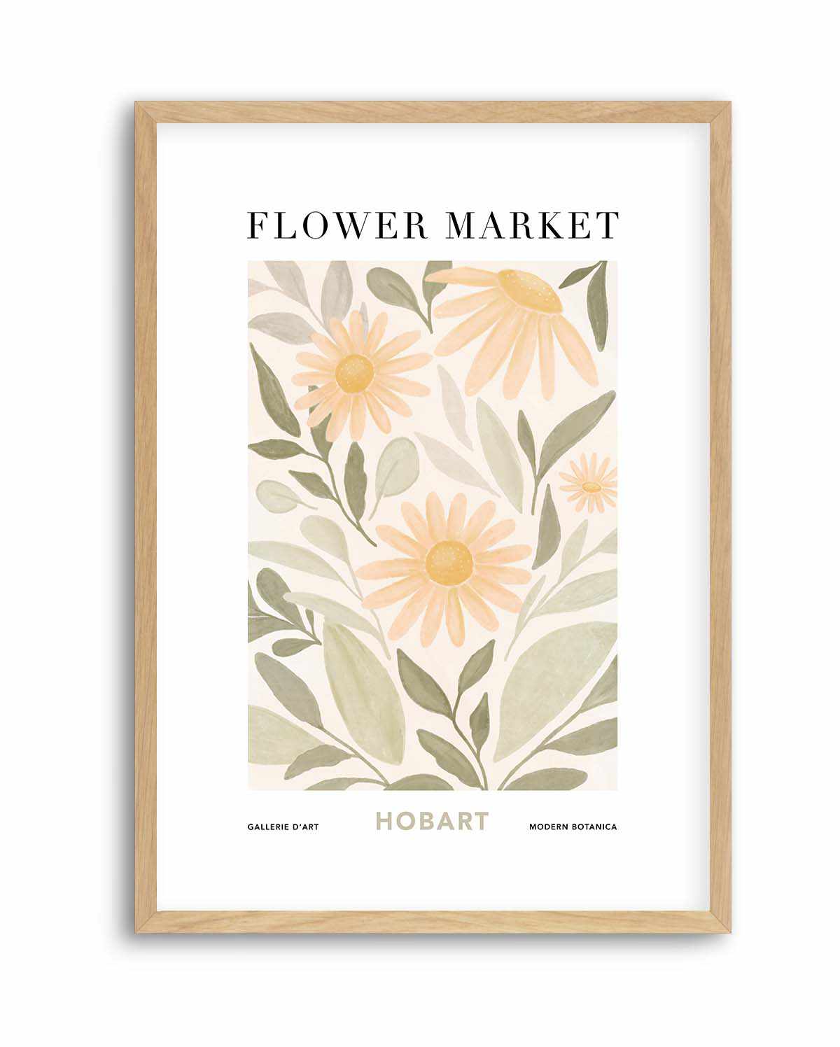 Flower Market Hobart | Art Print