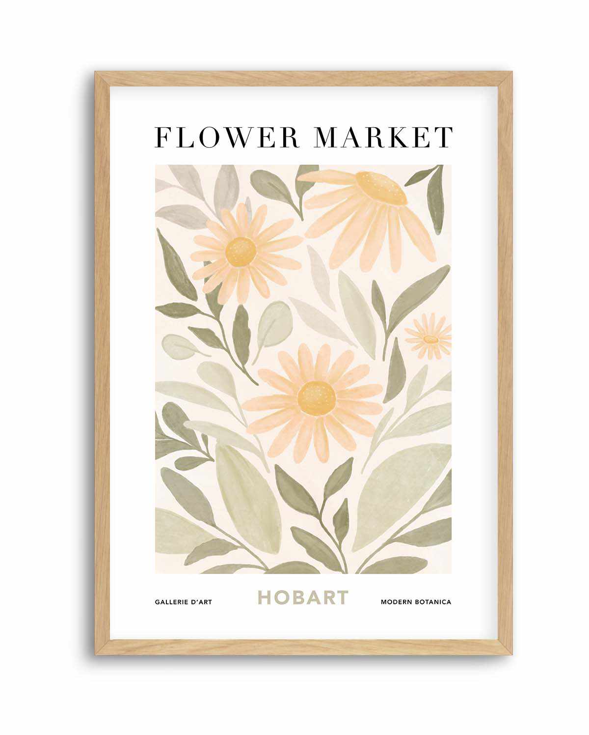 Flower Market Hobart | Art Print