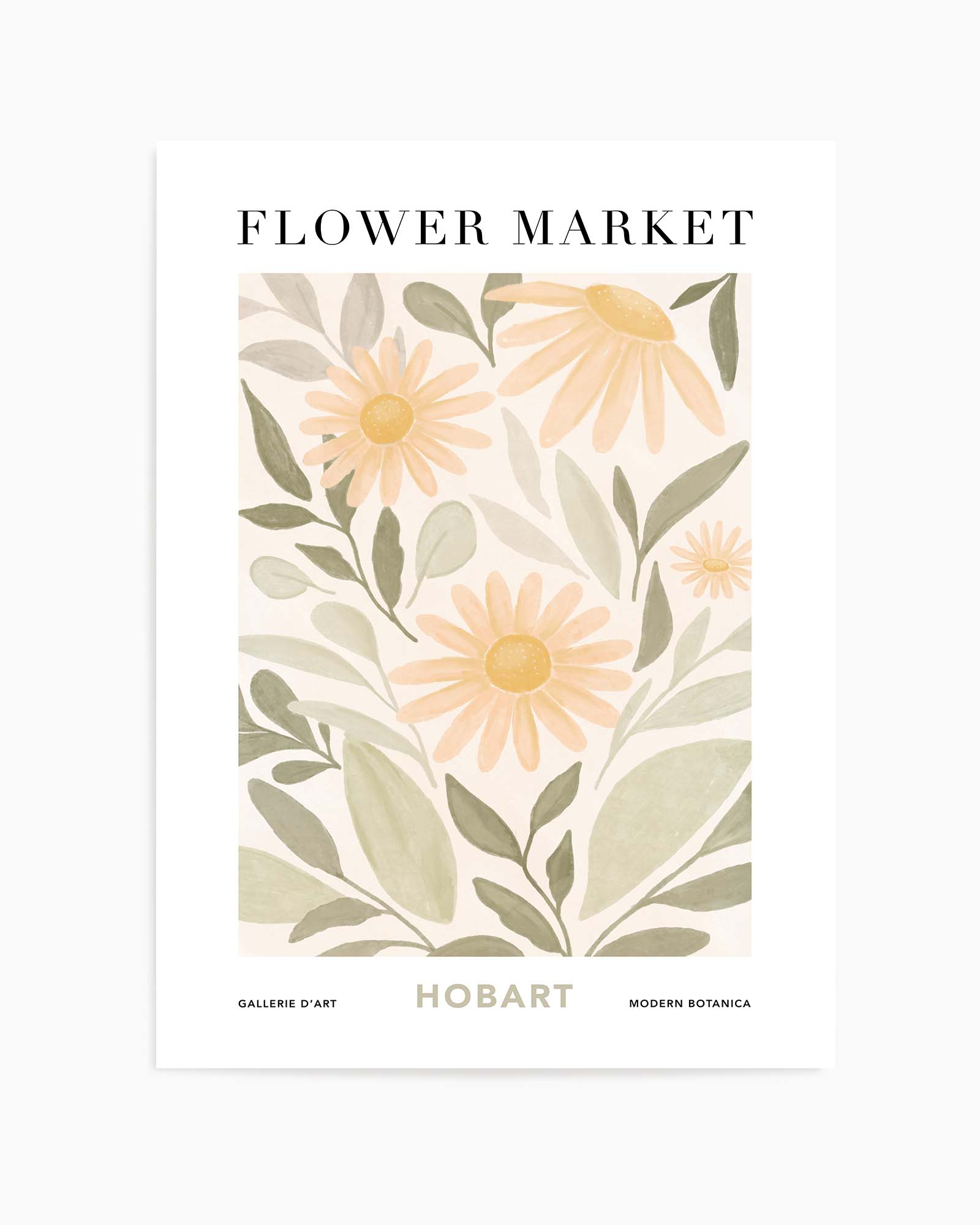 Flower Market Hobart | Art Print