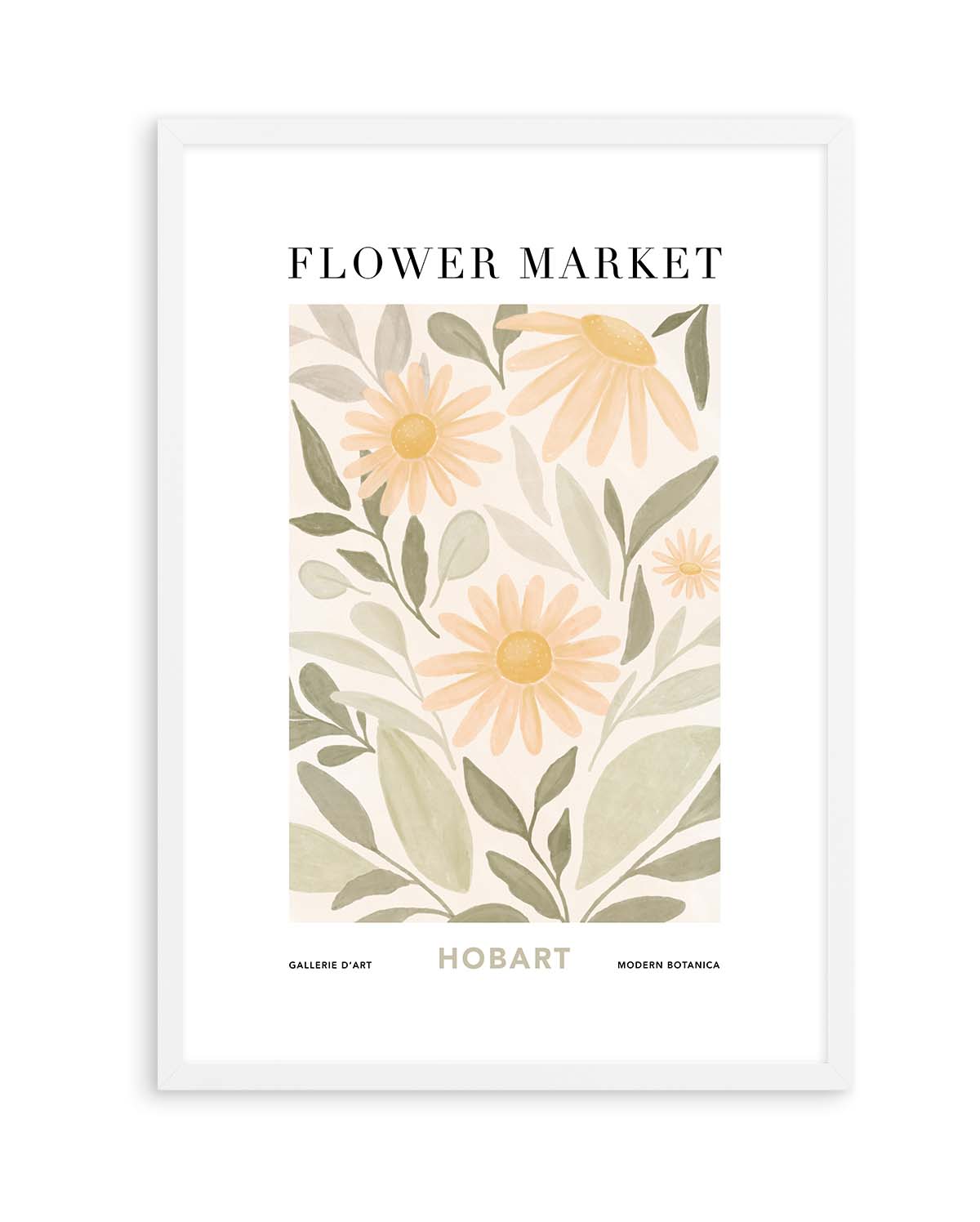 Flower Market Hobart | Art Print