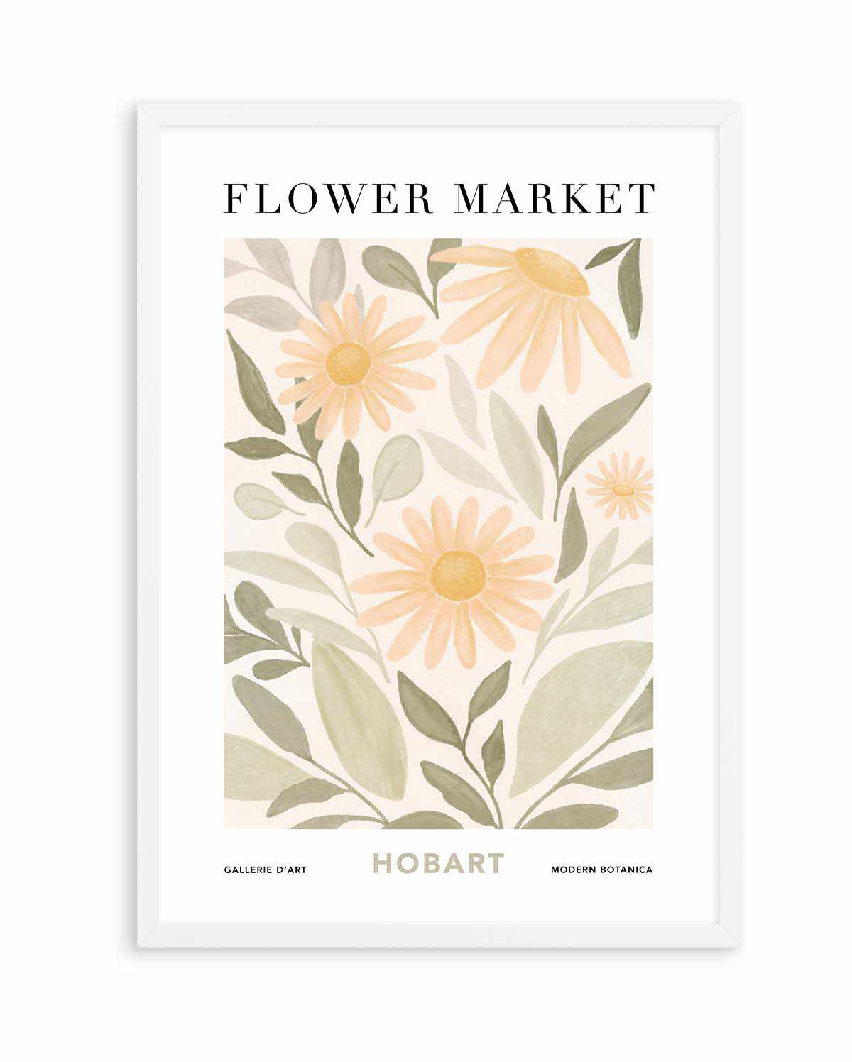 Flower Market Hobart | Art Print