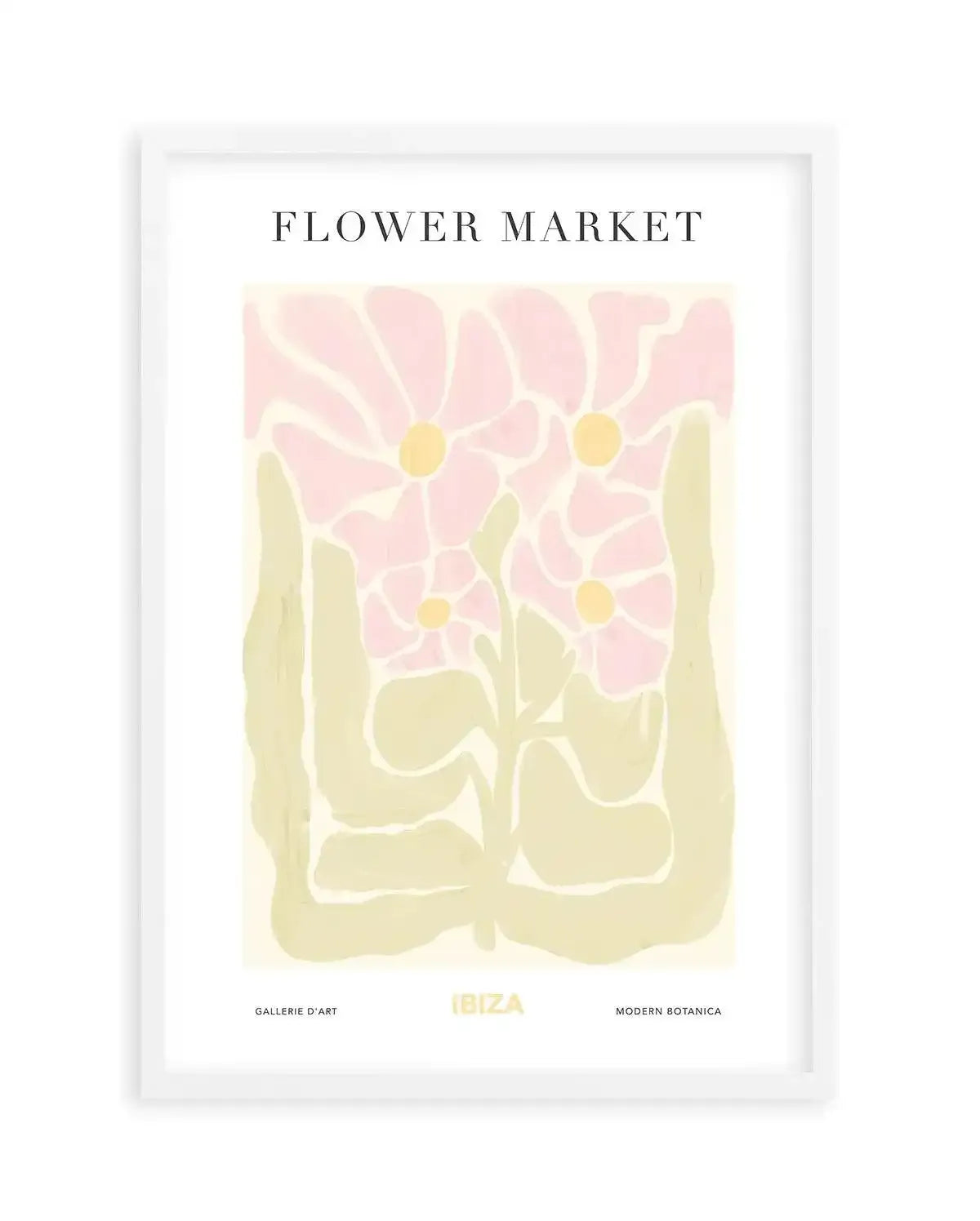 Flower Market Ibiza Art Print-PRINT-Olive et Oriel-Olive et Oriel-A5 | 5.8" x 8.3" | 14.8 x 21cm-White-With White Border-Buy-Australian-Art-Prints-Online-with-Olive-et-Oriel-Your-Artwork-Specialists-Austrailia-Decorate-With-Coastal-Photo-Wall-Art-Prints-From-Our-Beach-House-Artwork-Collection-Fine-Poster-and-Framed-Artwork