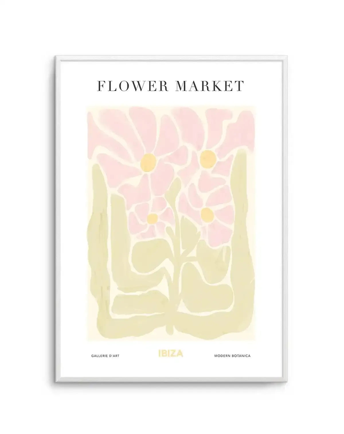 Flower Market Ibiza Art Print-PRINT-Olive et Oriel-Olive et Oriel-Buy-Australian-Art-Prints-Online-with-Olive-et-Oriel-Your-Artwork-Specialists-Austrailia-Decorate-With-Coastal-Photo-Wall-Art-Prints-From-Our-Beach-House-Artwork-Collection-Fine-Poster-and-Framed-Artwork