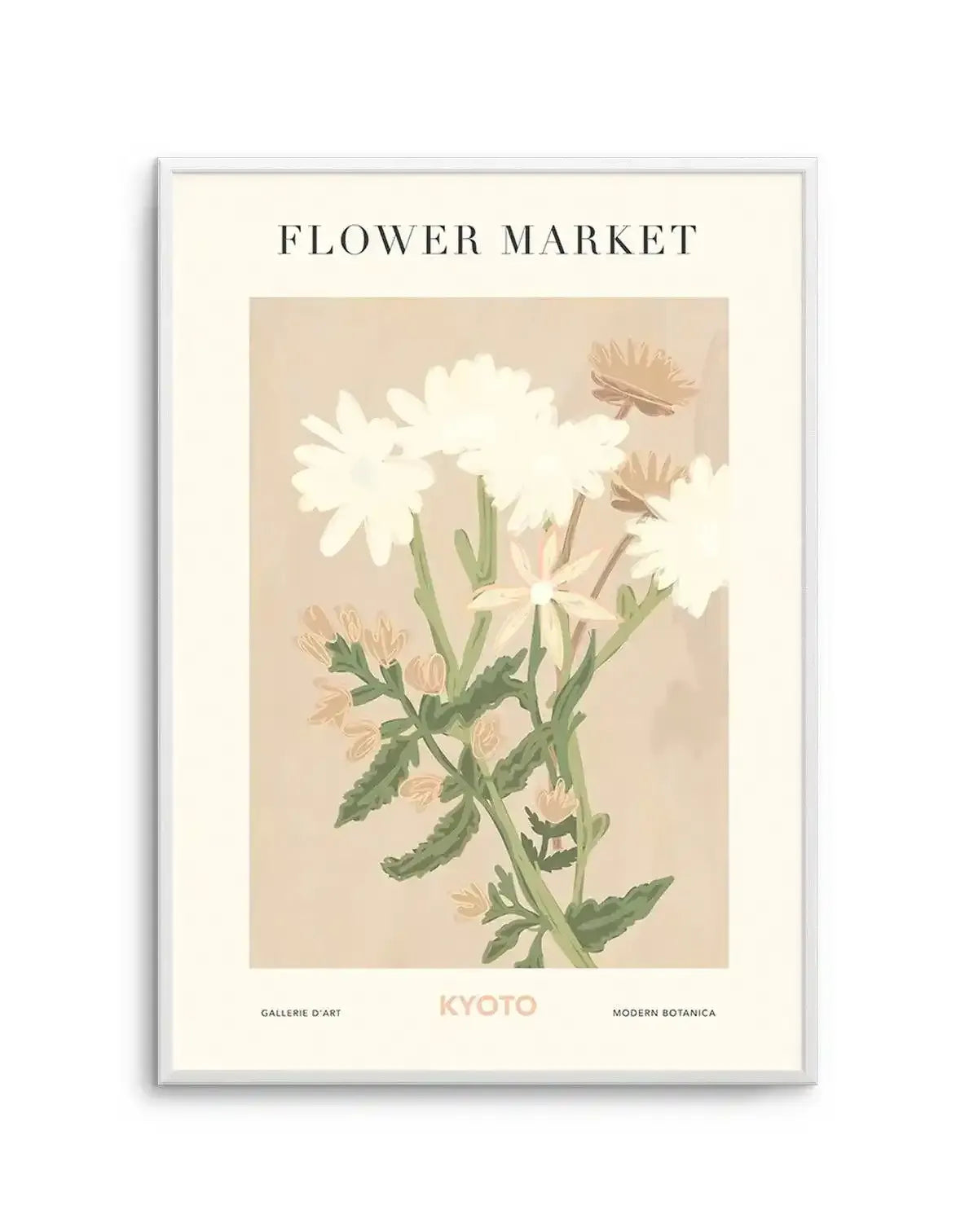 Flower Market Kyoto Art Print-PRINT-Olive et Oriel-Olive et Oriel-Buy-Australian-Art-Prints-Online-with-Olive-et-Oriel-Your-Artwork-Specialists-Austrailia-Decorate-With-Coastal-Photo-Wall-Art-Prints-From-Our-Beach-House-Artwork-Collection-Fine-Poster-and-Framed-Artwork