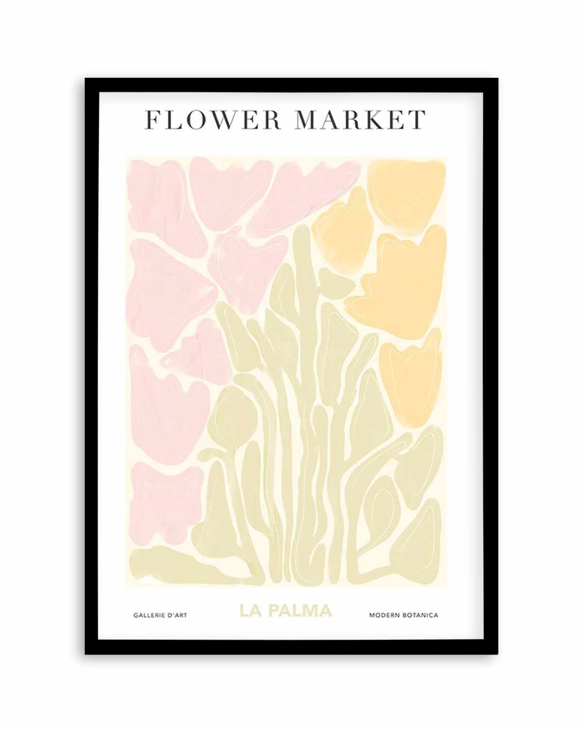 Flower Market La Palma Art Print