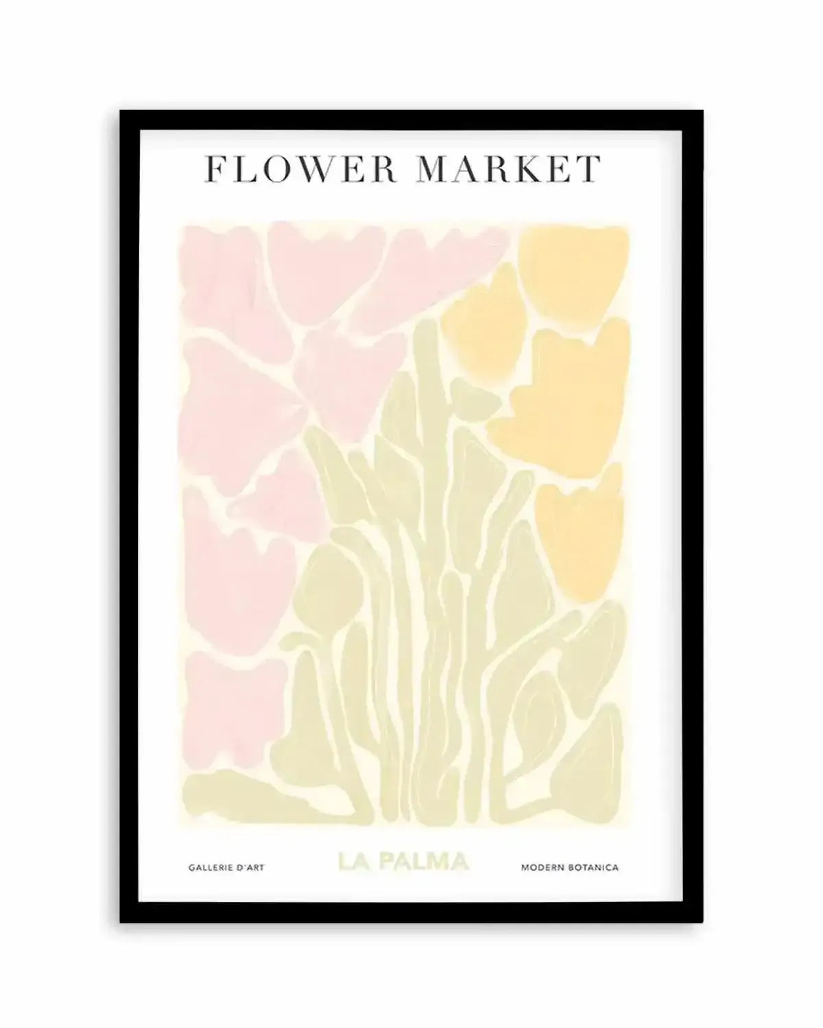 Flower Market La Palma Art Print from Olive et Oriel where you can shop wallpaper and artworks online