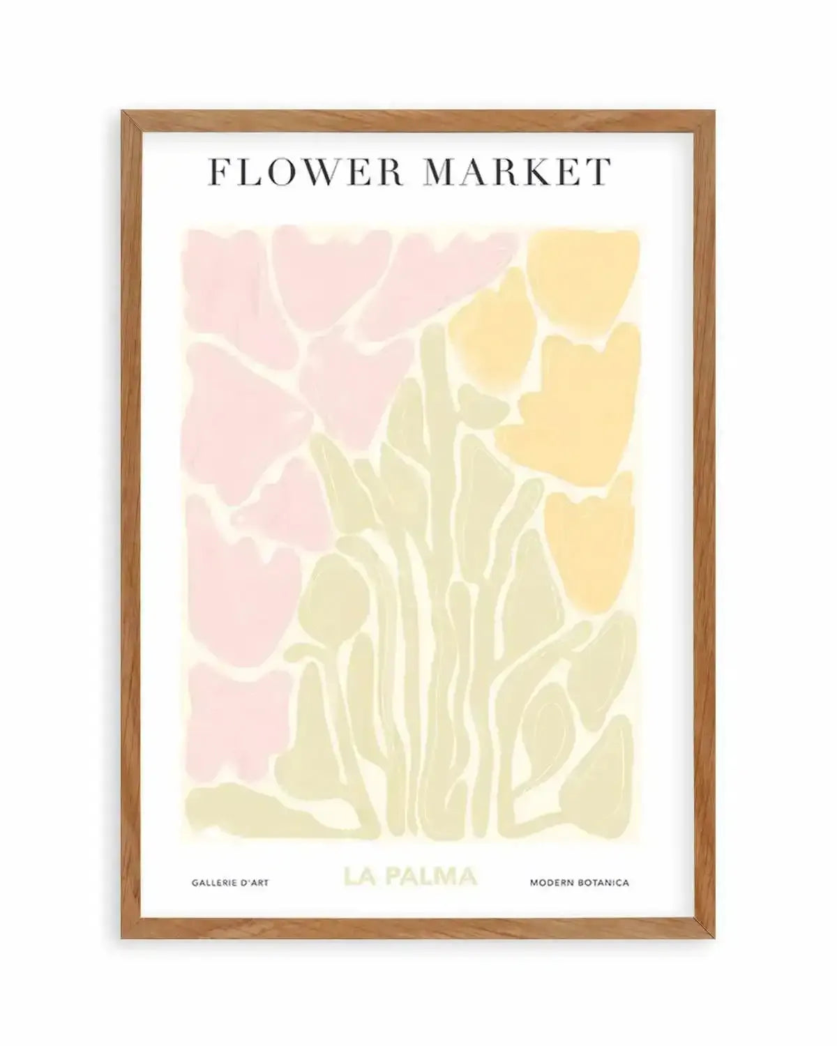 Flower Market La Palma Art Print from Olive et Oriel where you can shop wallpaper and artworks online