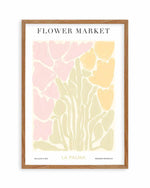 Flower Market La Palma Art Print