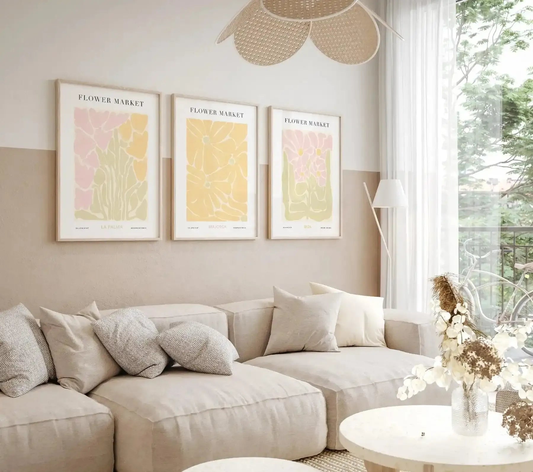 Flower Market La Palma Art Print-PRINT-Olive et Oriel-Olive et Oriel-Buy-Australian-Art-Prints-Online-with-Olive-et-Oriel-Your-Artwork-Specialists-Austrailia-Decorate-With-Coastal-Photo-Wall-Art-Prints-From-Our-Beach-House-Artwork-Collection-Fine-Poster-and-Framed-Artwork