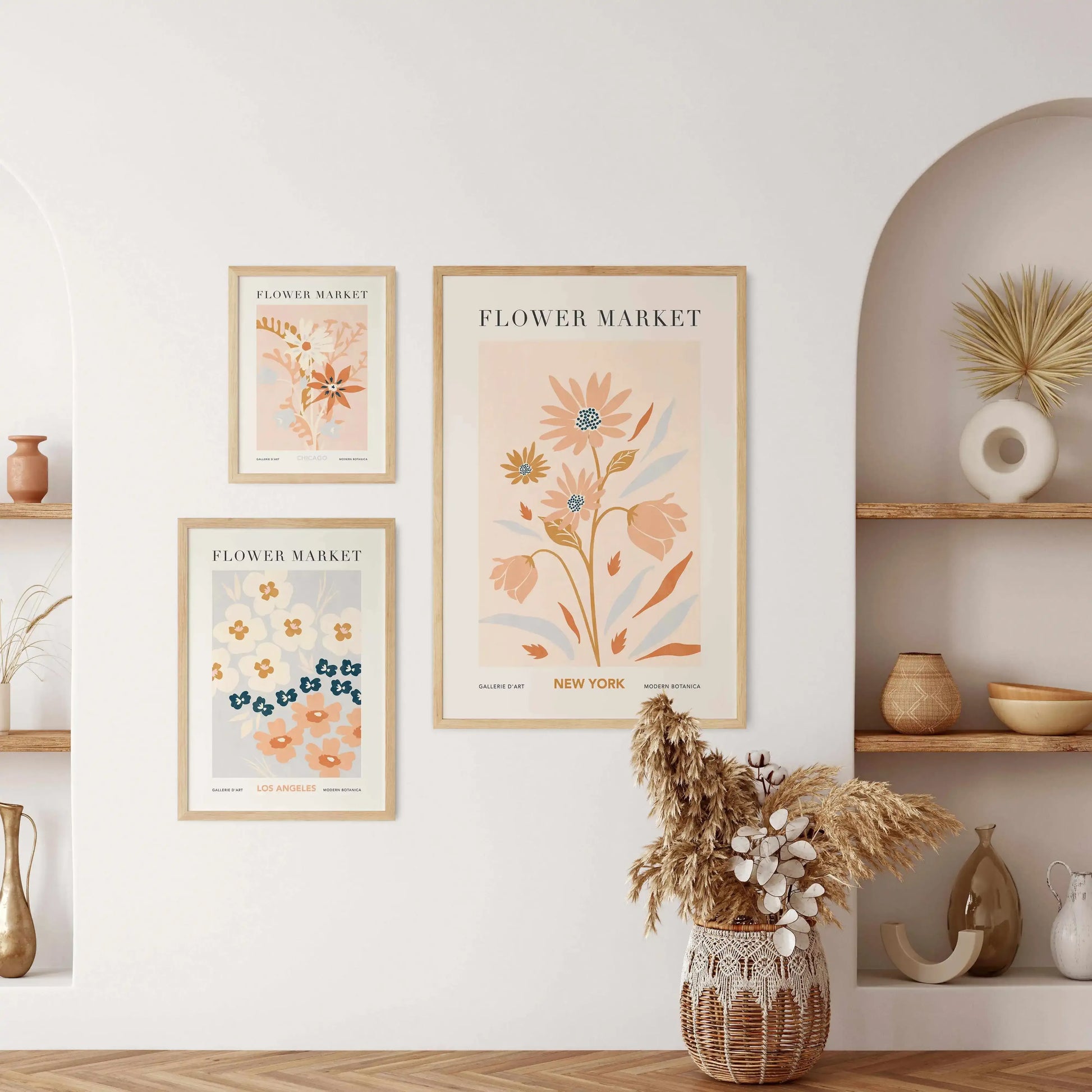 Flower Market Los Angeles Art Print-PRINT-Olive et Oriel-Olive et Oriel-Buy-Australian-Art-Prints-Online-with-Olive-et-Oriel-Your-Artwork-Specialists-Austrailia-Decorate-With-Coastal-Photo-Wall-Art-Prints-From-Our-Beach-House-Artwork-Collection-Fine-Poster-and-Framed-Artwork