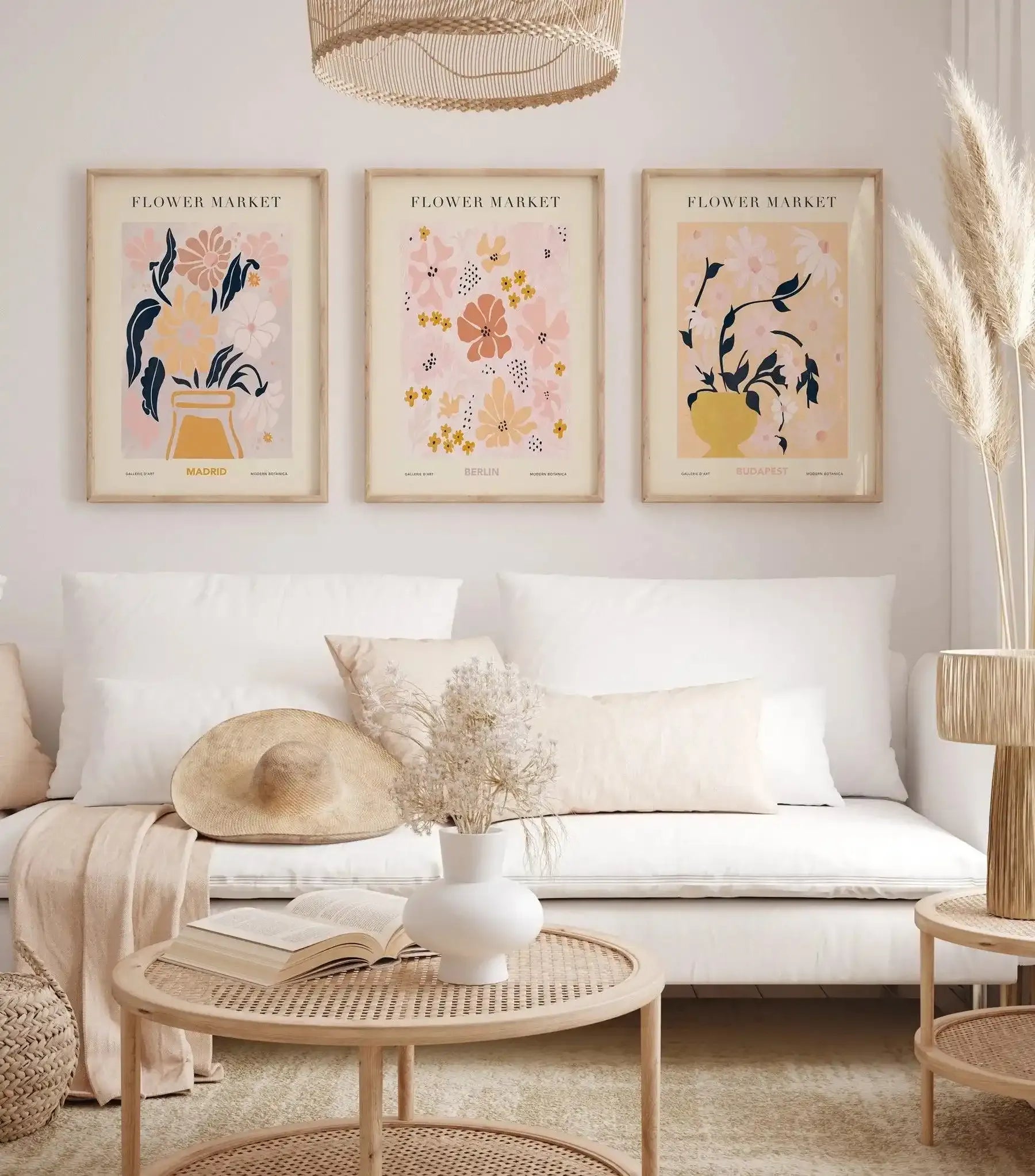 Flower Market Madrid Art Print-PRINT-Olive et Oriel-Olive et Oriel-Buy-Australian-Art-Prints-Online-with-Olive-et-Oriel-Your-Artwork-Specialists-Austrailia-Decorate-With-Coastal-Photo-Wall-Art-Prints-From-Our-Beach-House-Artwork-Collection-Fine-Poster-and-Framed-Artwork