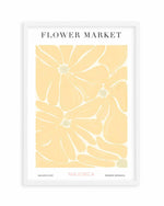 Flower Market Majorca Art Print