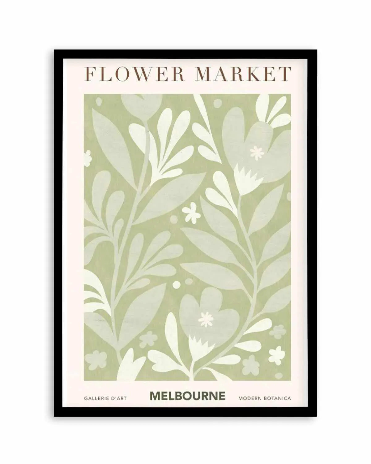 Flower Market Melbourne Art Print from Olive et Oriel where you can shop wallpaper and artworks online