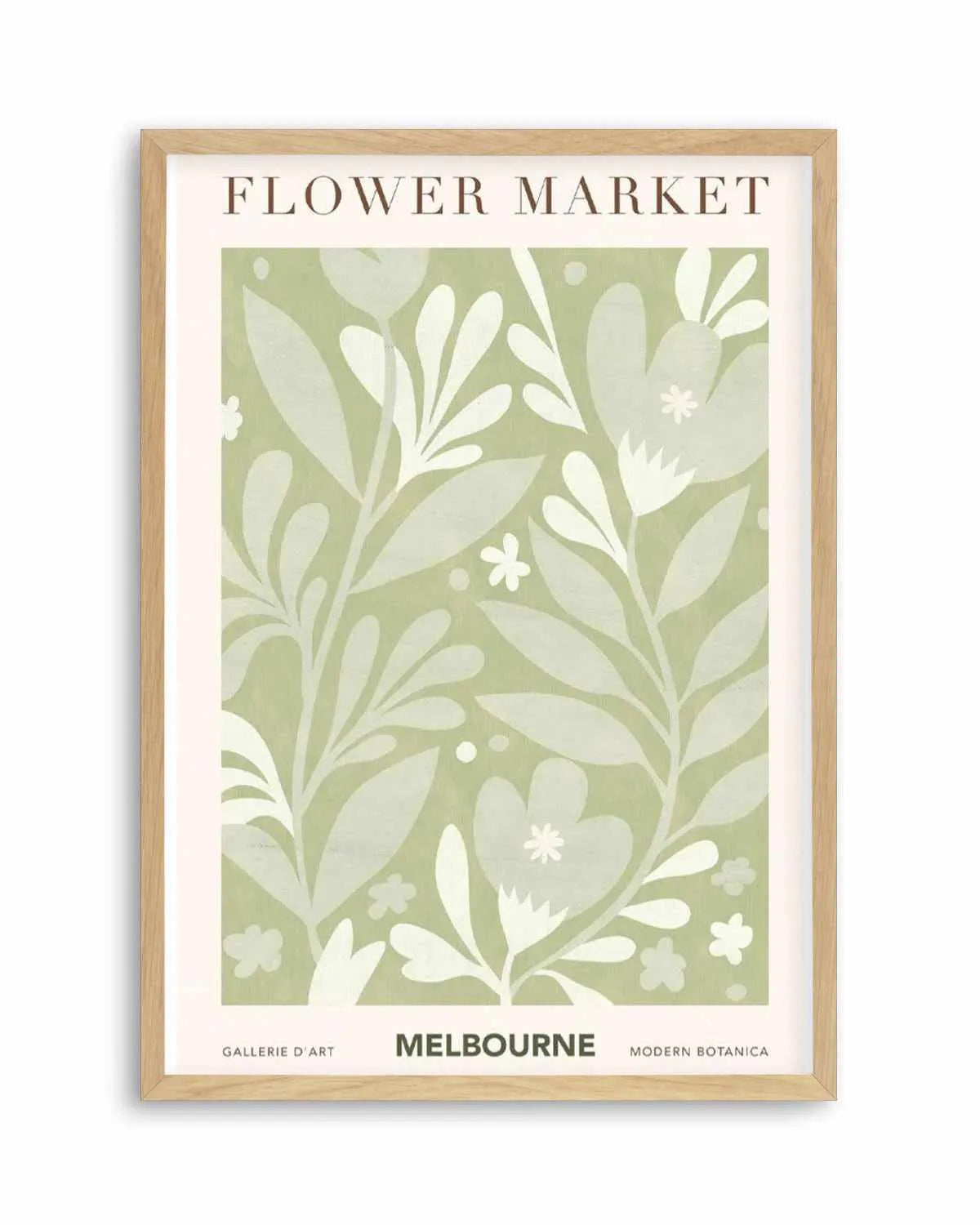 Flower Market Melbourne Art Print from Olive et Oriel where you can shop wallpaper and artworks online