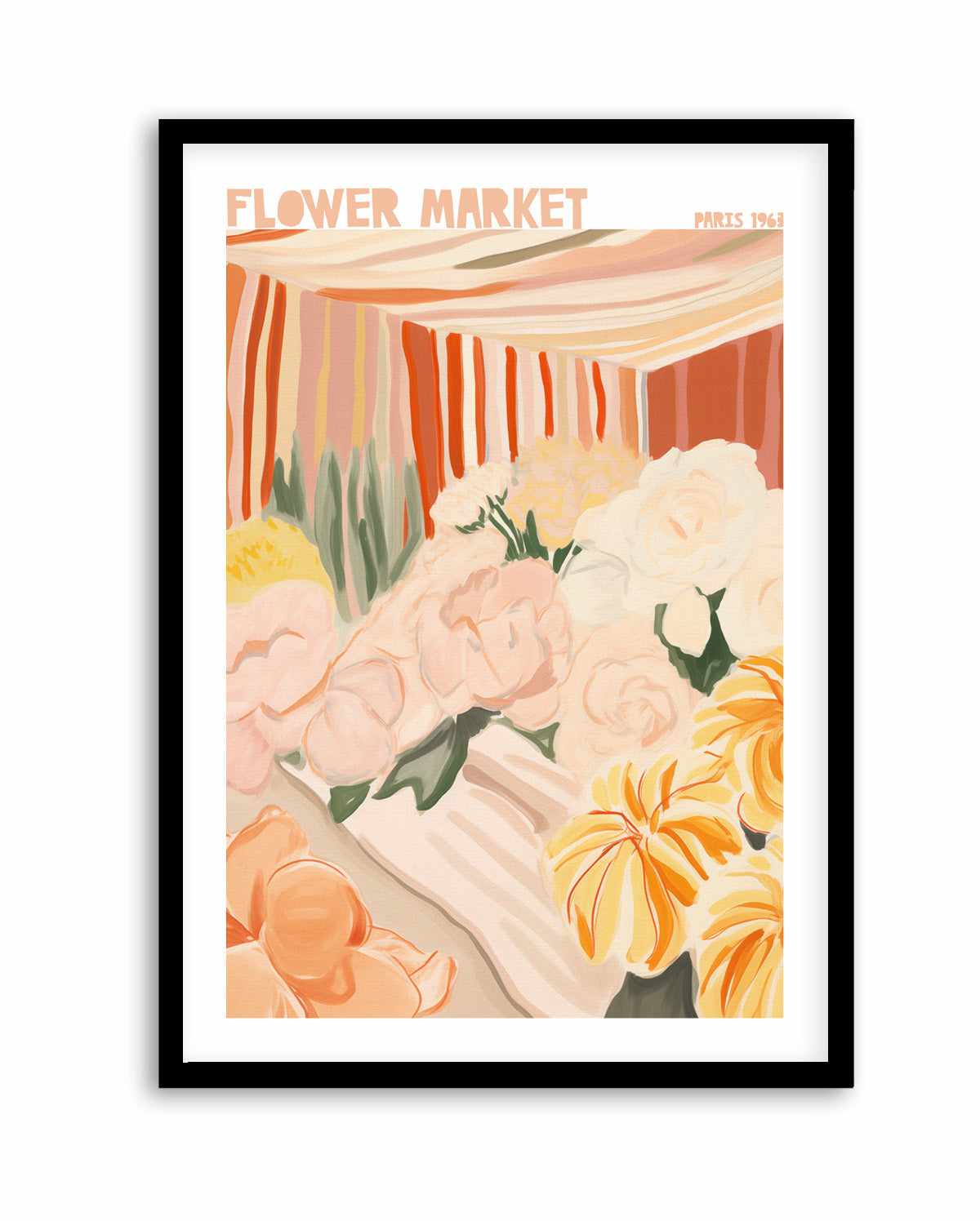 Flower Market Paris 63 | Art Print