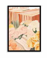 Flower Market Paris 63 | Art Print