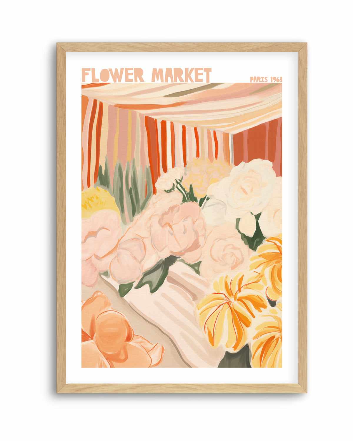 Flower Market Paris 63 | Art Print