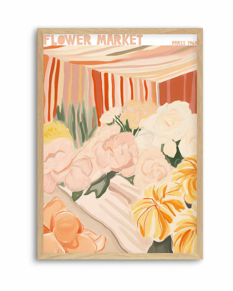 Flower Market Paris 63 | Art Print