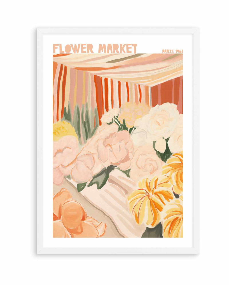 Flower Market Paris 63 | Art Print