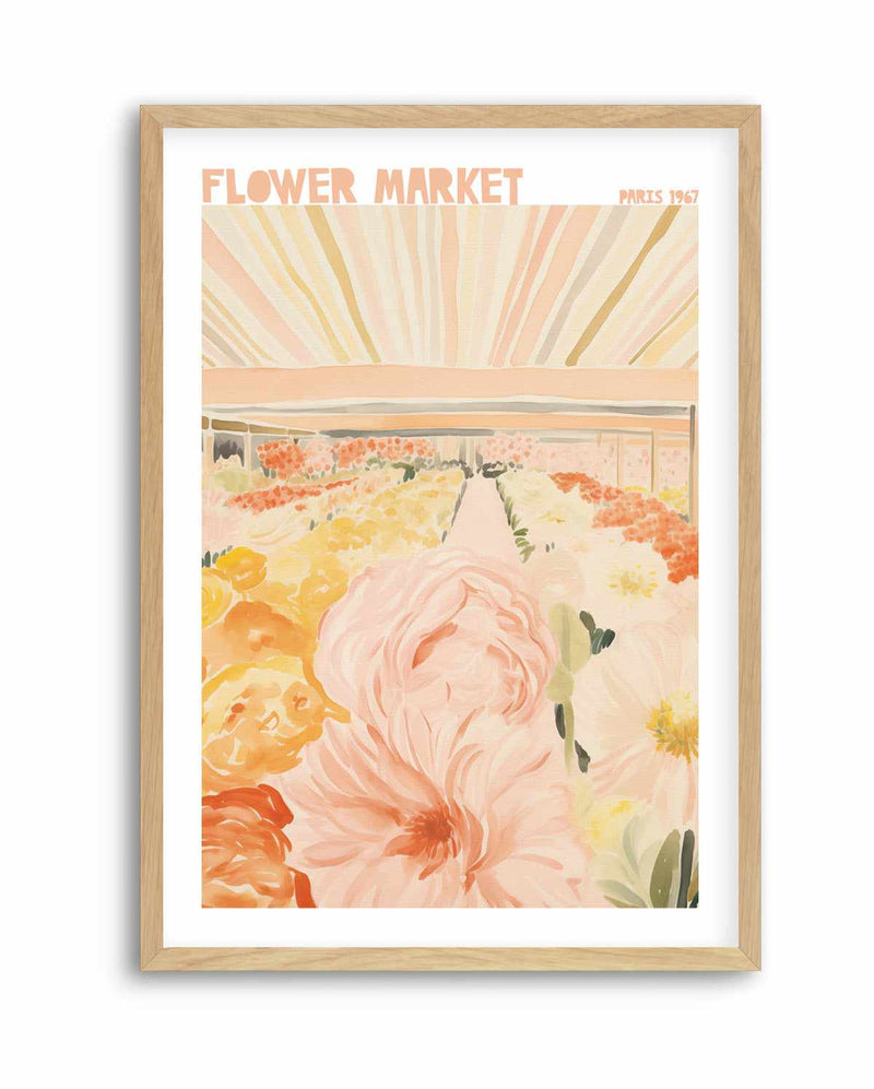 Flower Market Paris 67 | Art Print