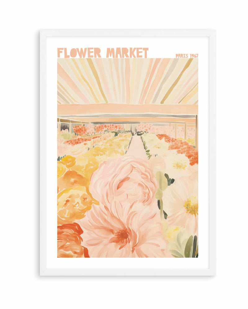 Flower Market Paris 67 | Art Print