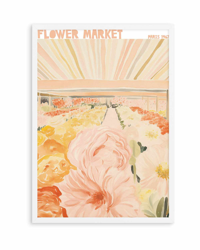 Flower Market Paris 67 | Art Print