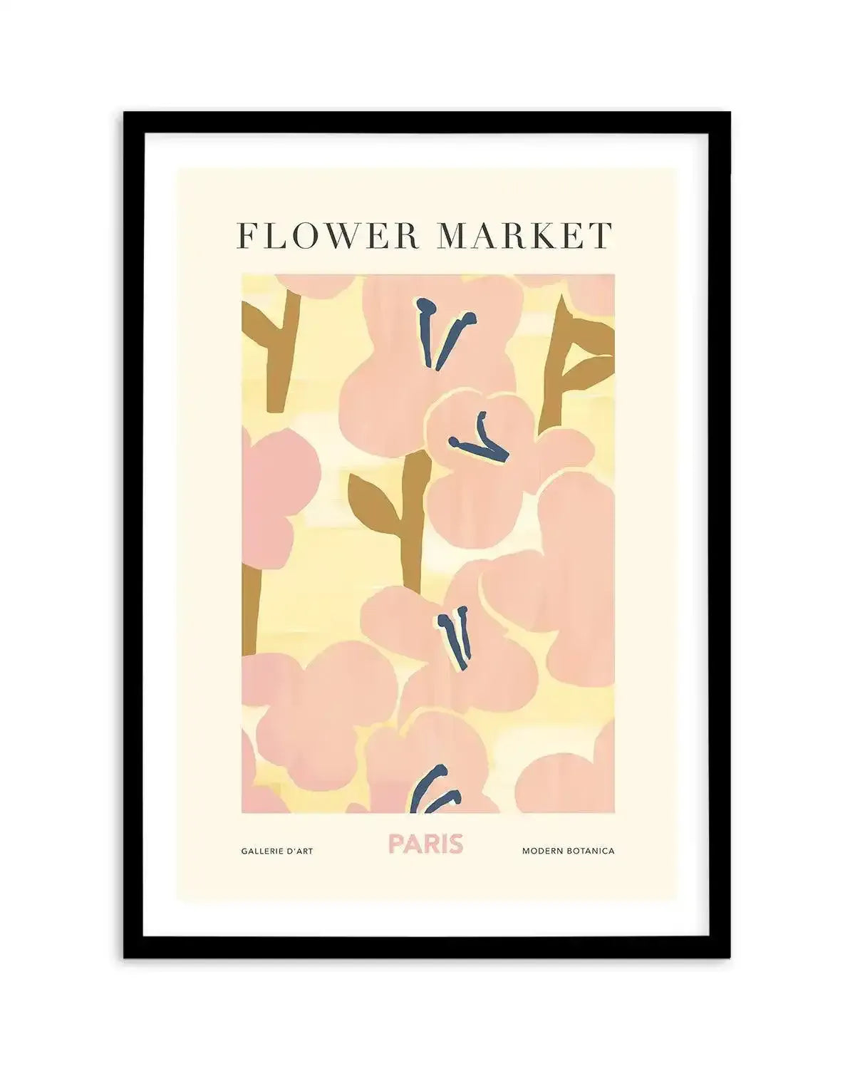 Flower Market Paris Art Print-PRINT-Olive et Oriel-Olive et Oriel-A5 | 5.8" x 8.3" | 14.8 x 21cm-Black-With White Border-Buy-Australian-Art-Prints-Online-with-Olive-et-Oriel-Your-Artwork-Specialists-Austrailia-Decorate-With-Coastal-Photo-Wall-Art-Prints-From-Our-Beach-House-Artwork-Collection-Fine-Poster-and-Framed-Artwork