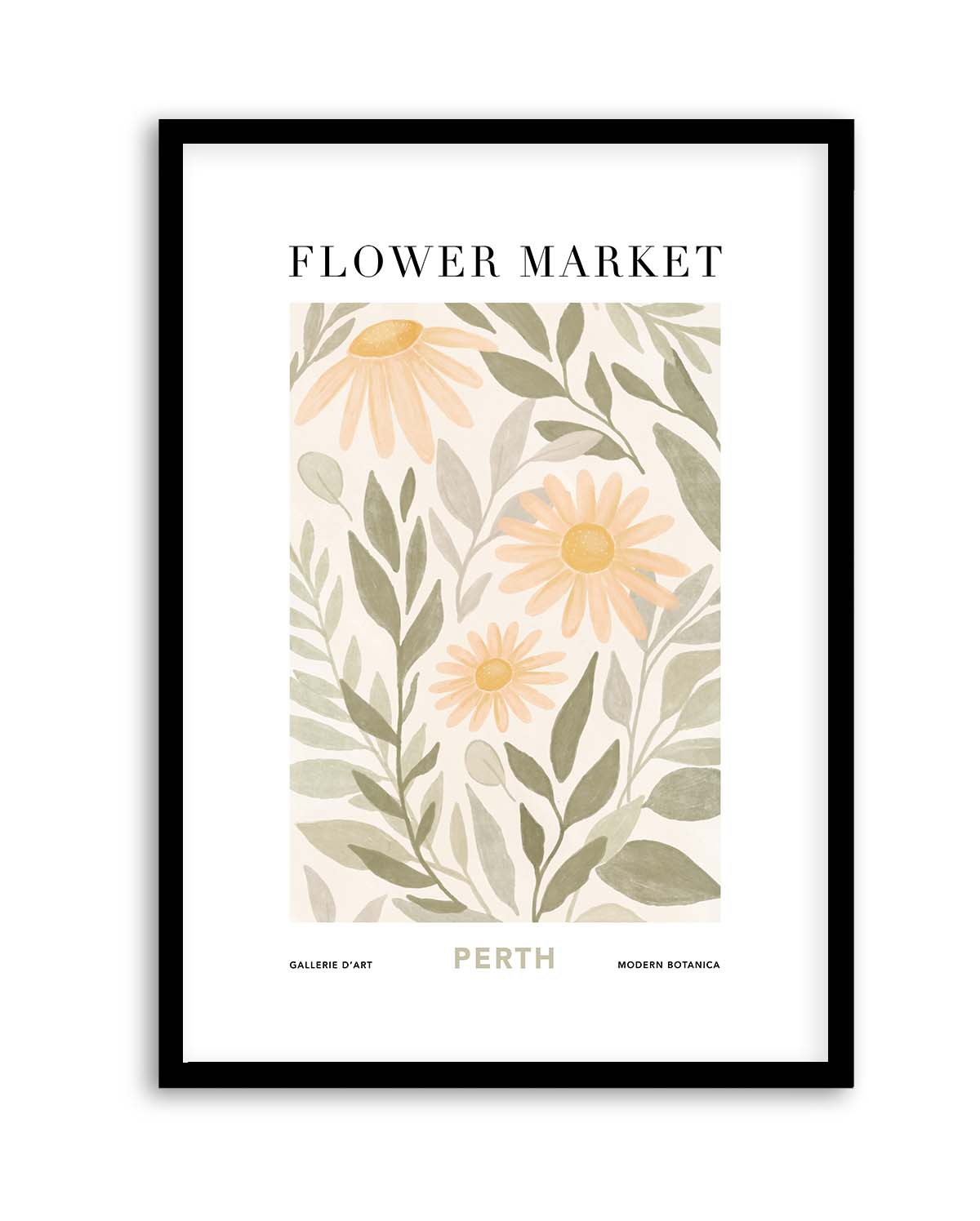 Flower Market Perth | Art Print