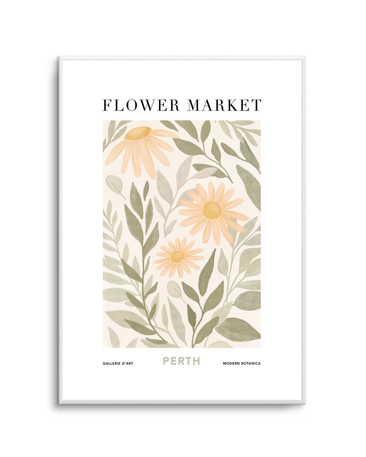 Flower Market Perth | Art Print