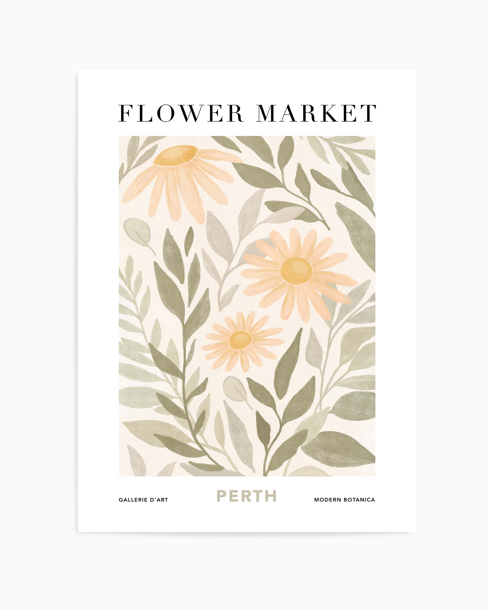 Flower Market Perth | Art Print