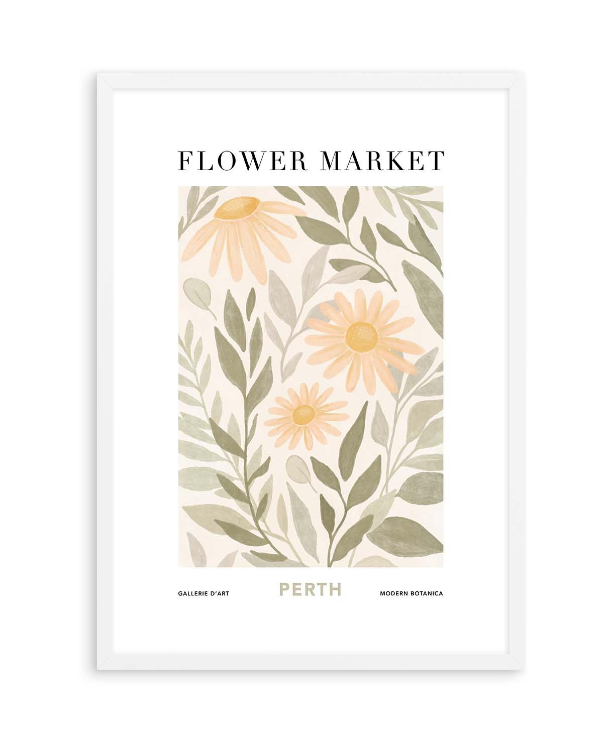 Flower Market Perth | Art Print