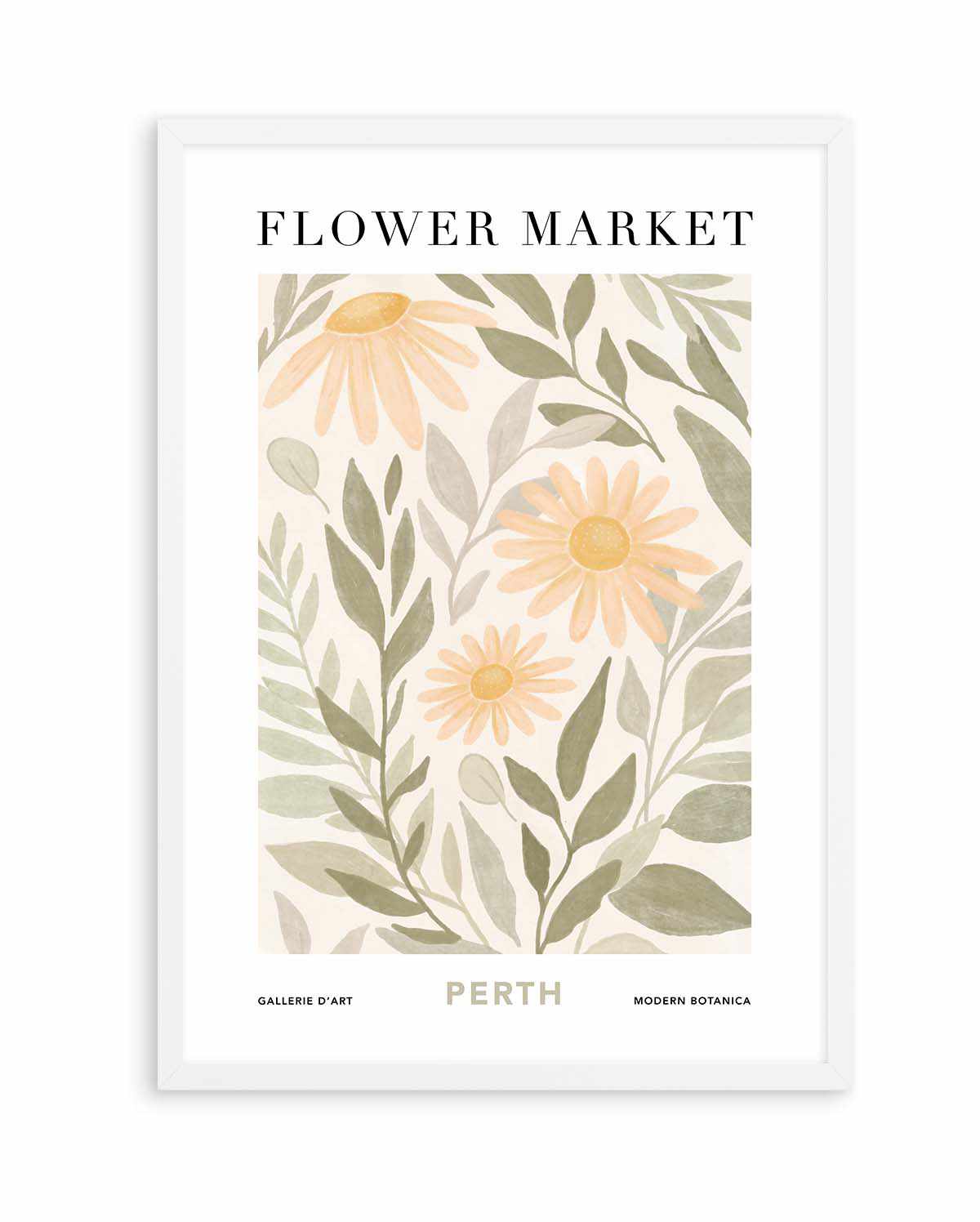 Flower Market Perth | Art Print