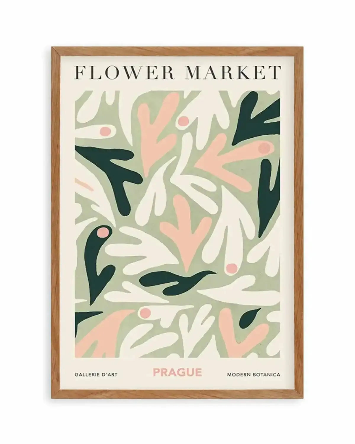 Flower Market Prague Art Print from Olive et Oriel where you can shop wallpaper and artworks online