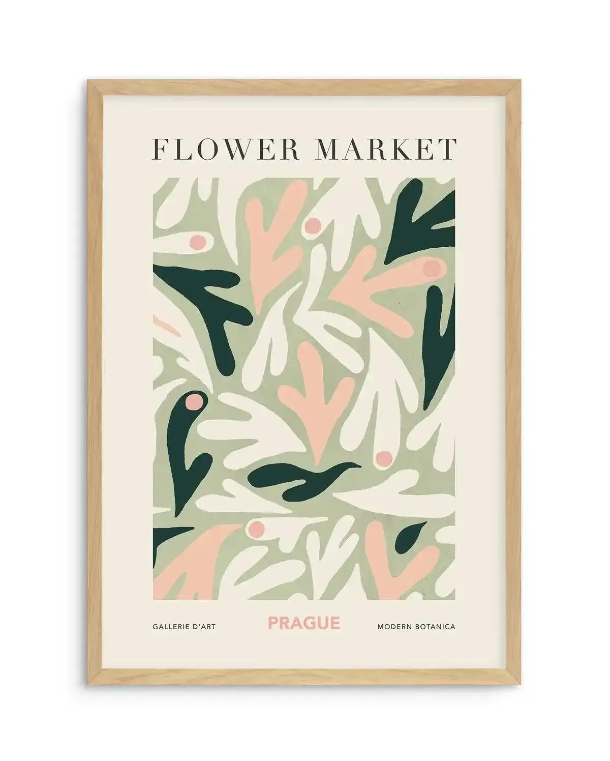Flower Market Prague Art Print-PRINT-Olive et Oriel-Olive et Oriel-A5 | 5.8" x 8.3" | 14.8 x 21cm-Oak-With White Border-Buy-Australian-Art-Prints-Online-with-Olive-et-Oriel-Your-Artwork-Specialists-Austrailia-Decorate-With-Coastal-Photo-Wall-Art-Prints-From-Our-Beach-House-Artwork-Collection-Fine-Poster-and-Framed-Artwork