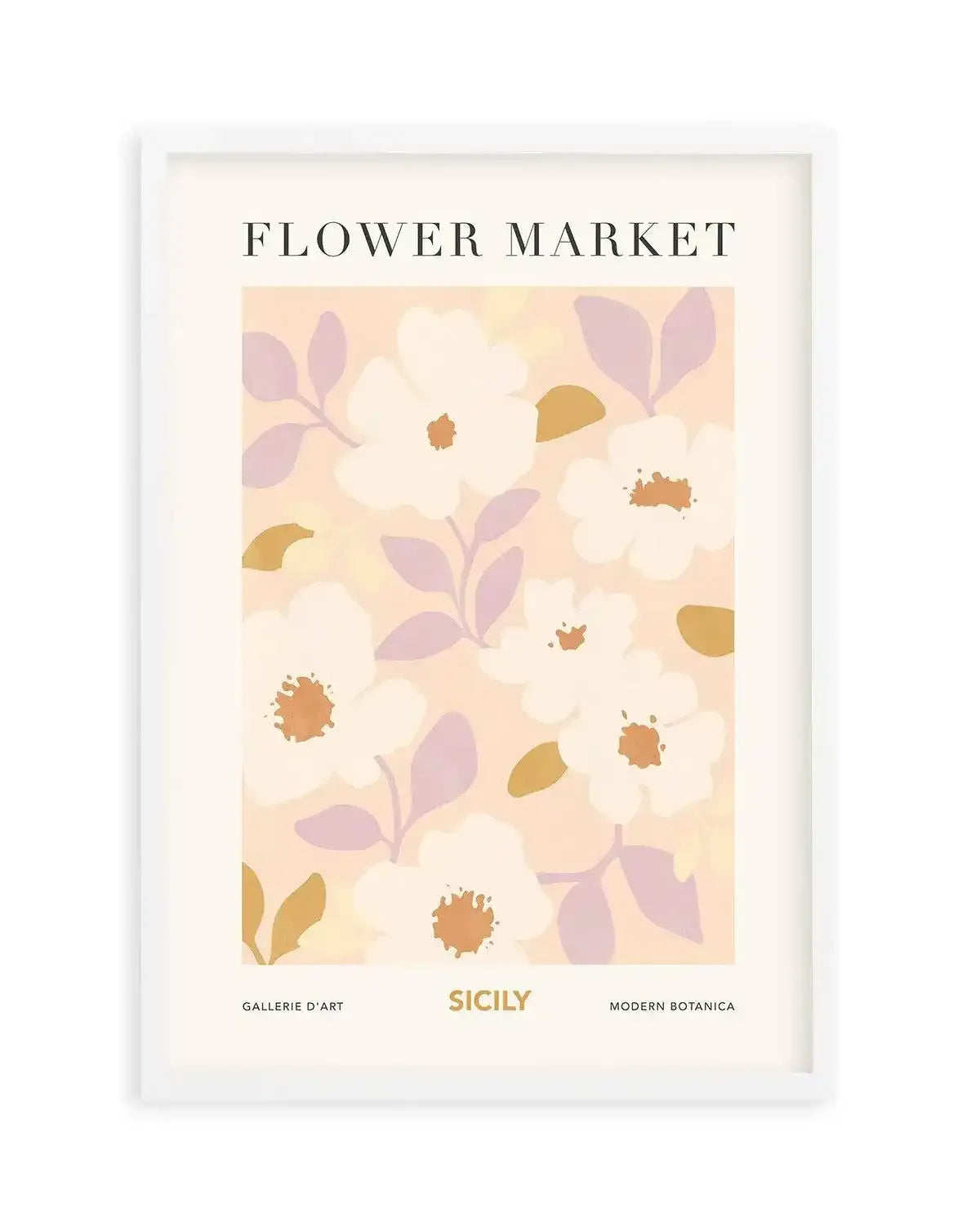 Flower Market Sicily Art Print-PRINT-Olive et Oriel-Olive et Oriel-A5 | 5.8" x 8.3" | 14.8 x 21cm-White-With White Border-Buy-Australian-Art-Prints-Online-with-Olive-et-Oriel-Your-Artwork-Specialists-Austrailia-Decorate-With-Coastal-Photo-Wall-Art-Prints-From-Our-Beach-House-Artwork-Collection-Fine-Poster-and-Framed-Artwork