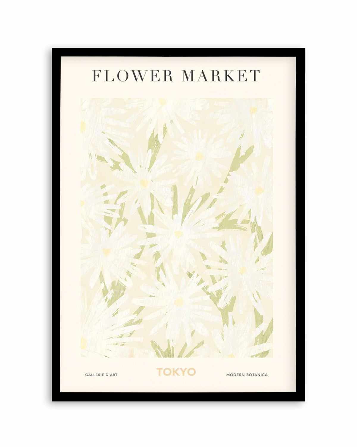 Flower Market Tokyo Art Print