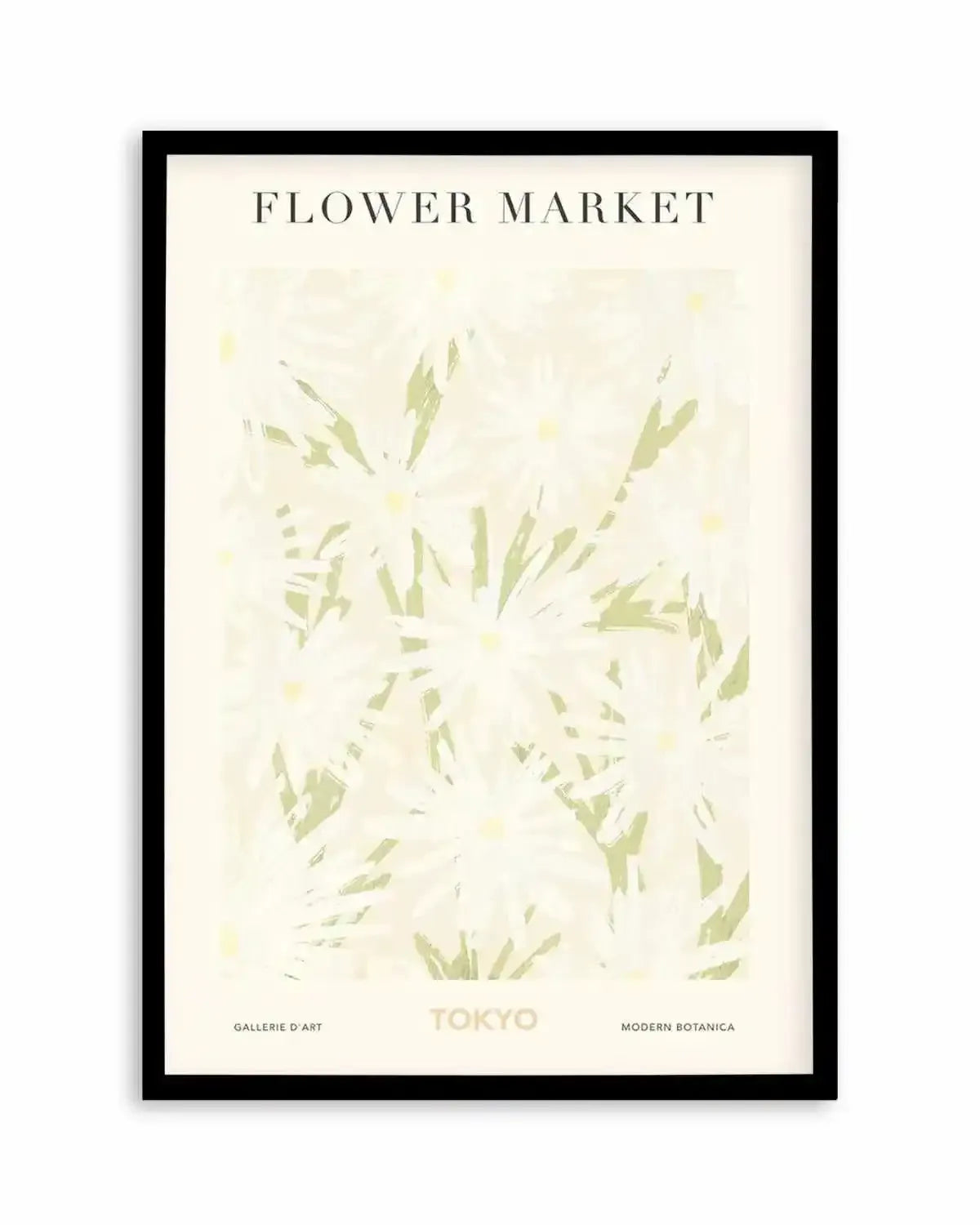 Flower Market Tokyo Art Print from Olive et Oriel where you can shop wallpaper and artworks online