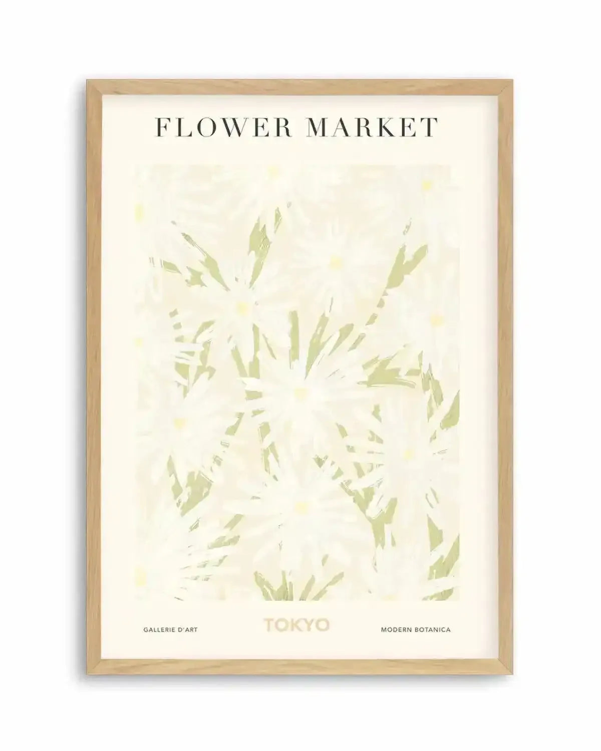 Flower Market Tokyo Art Print from Olive et Oriel where you can shop wallpaper and artworks online