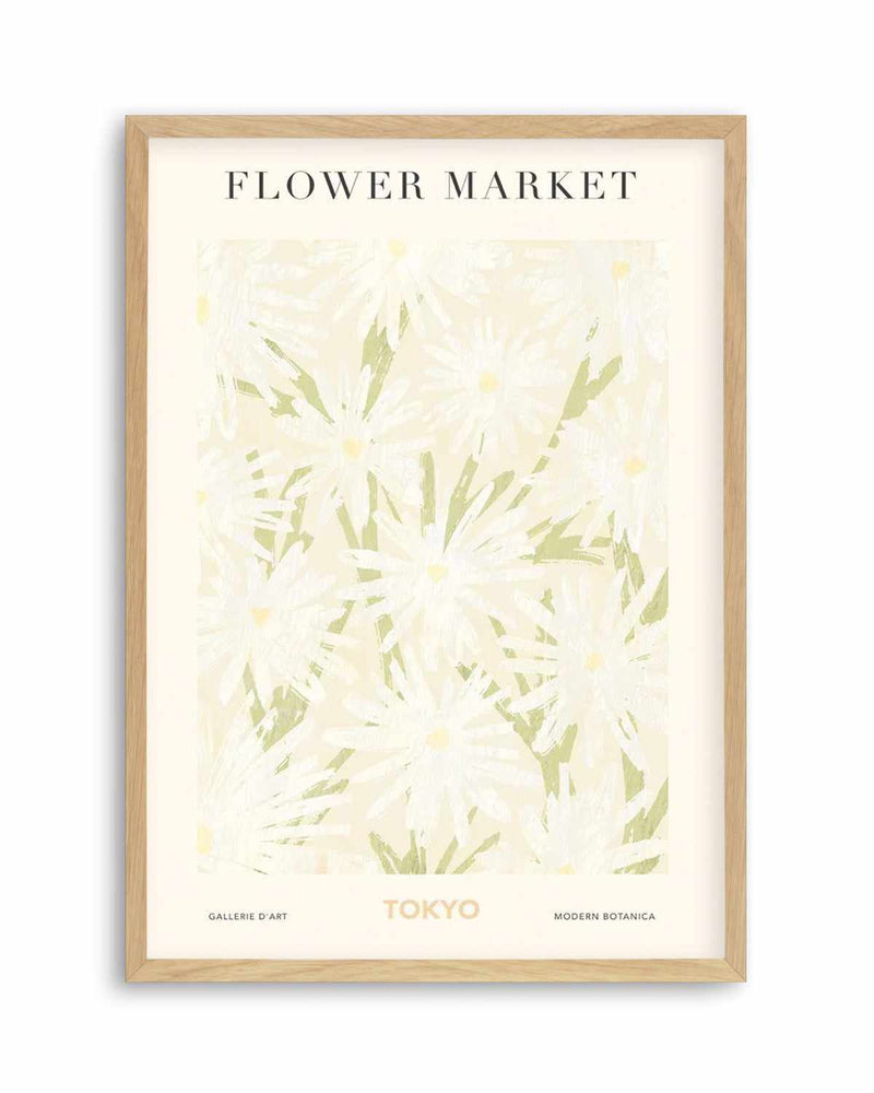 Flower Market Tokyo Art Print