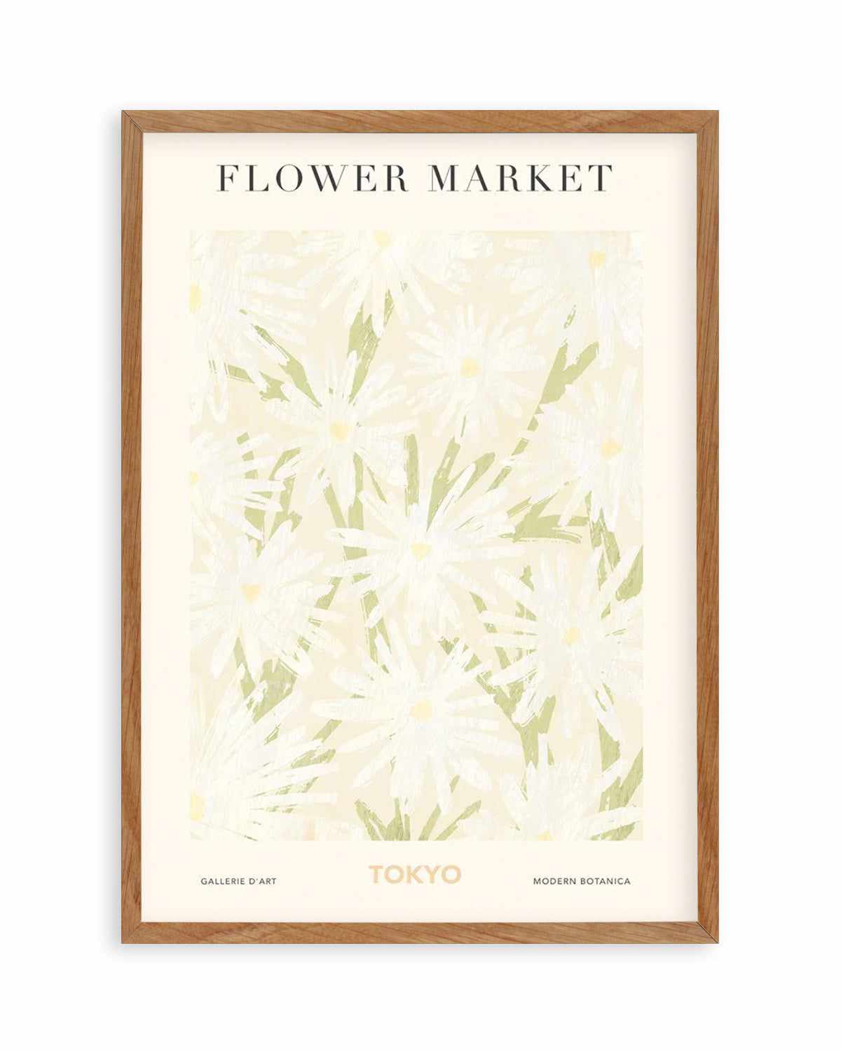 Flower Market Tokyo Art Print