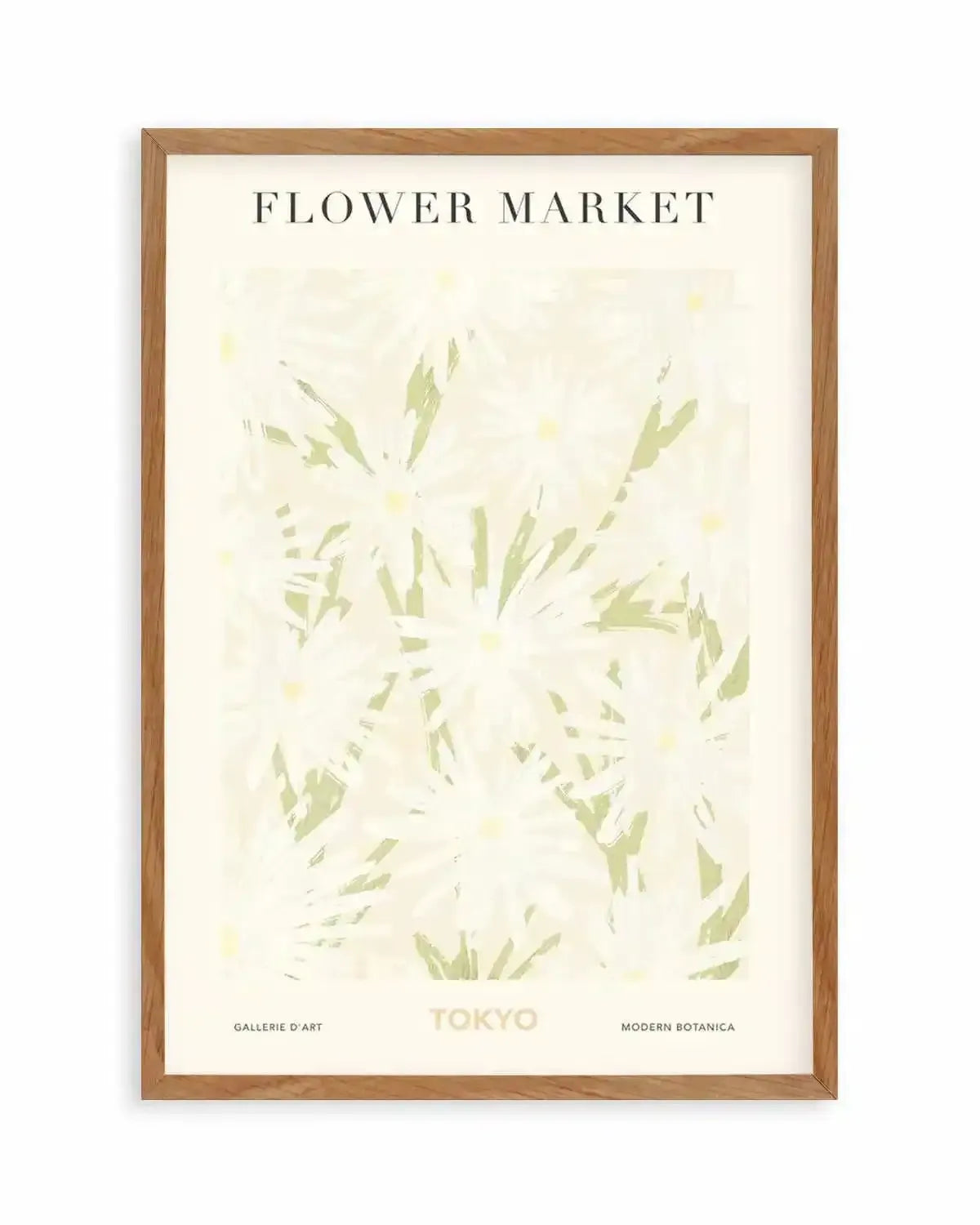 Flower Market Tokyo Art Print from Olive et Oriel where you can shop wallpaper and artworks online