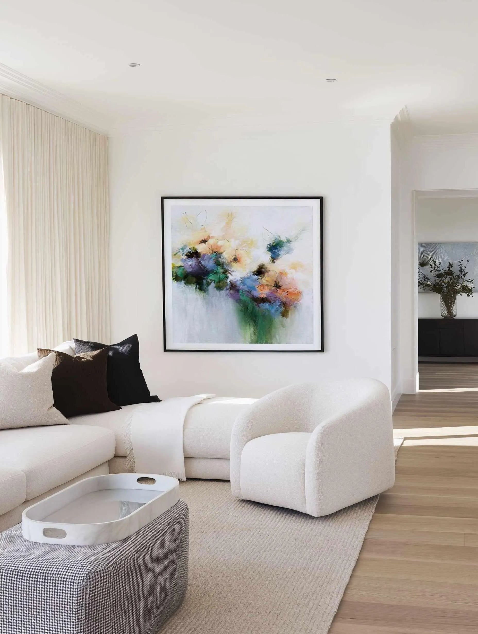 Flower Patterns by Karen Hale Art Print from Olive et Oriel where you can shop wallpaper and artworks online