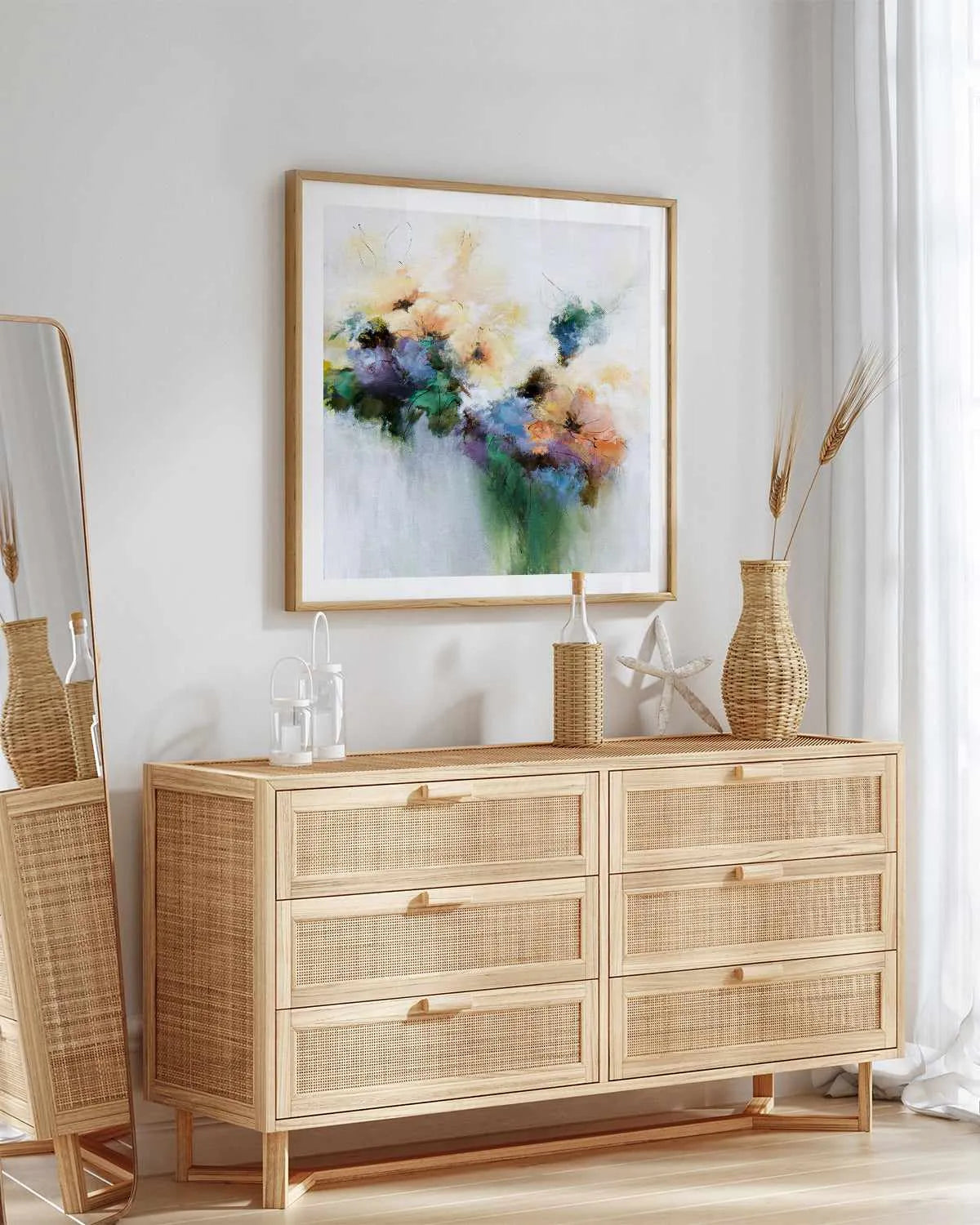 Flower Patterns by Karen Hale Art Print from Olive et Oriel where you can shop wallpaper and artworks online