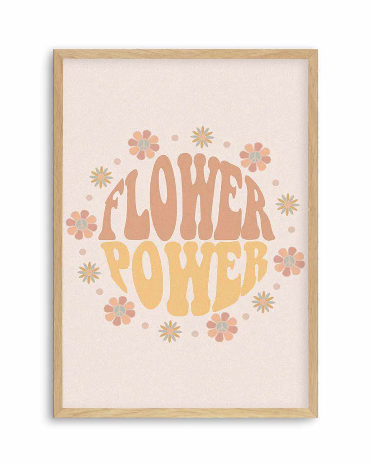 Flower Power Art Print