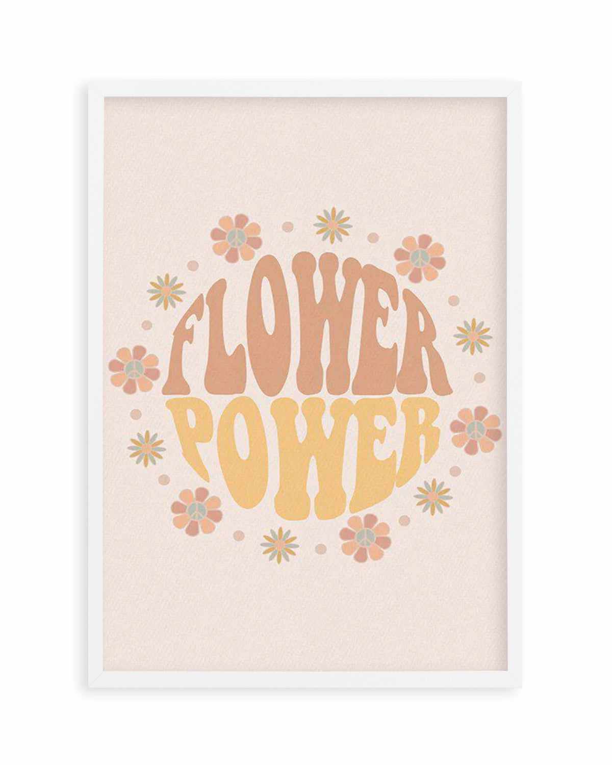 Flower Power Art Print