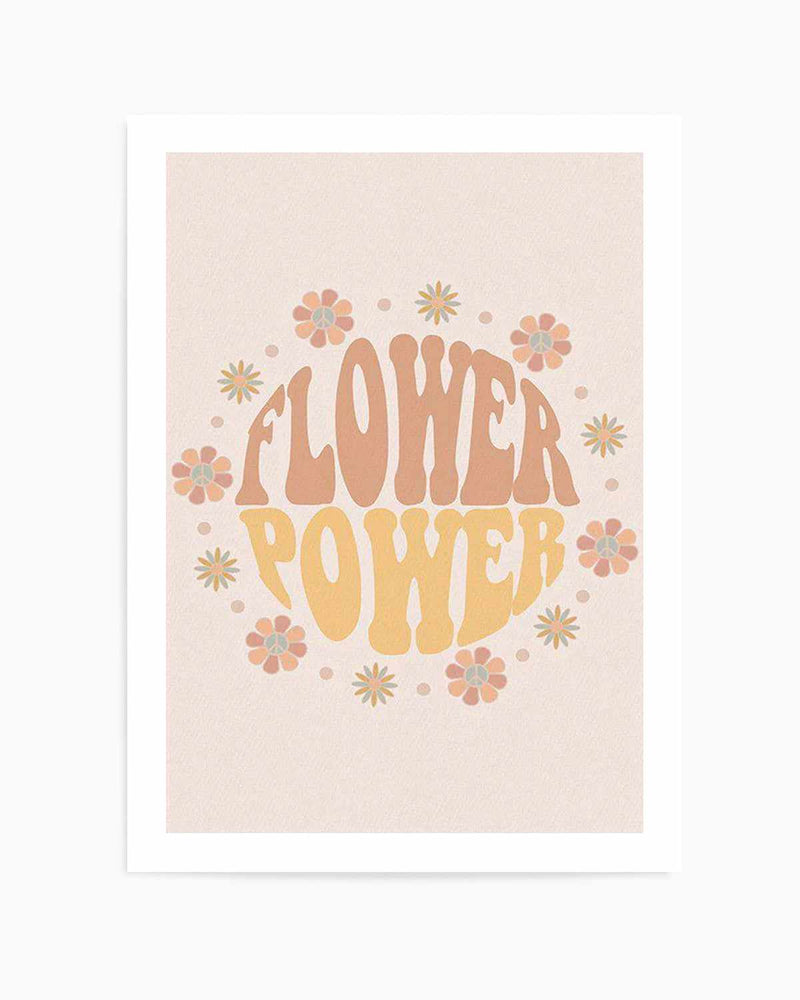 Flower Power Art Print