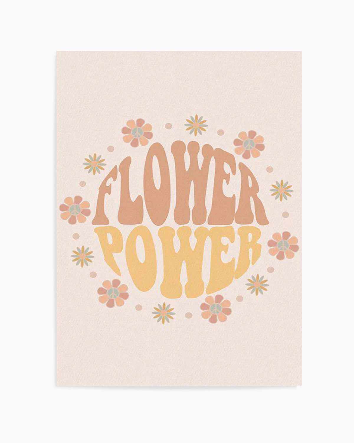 Flower Power Art Print