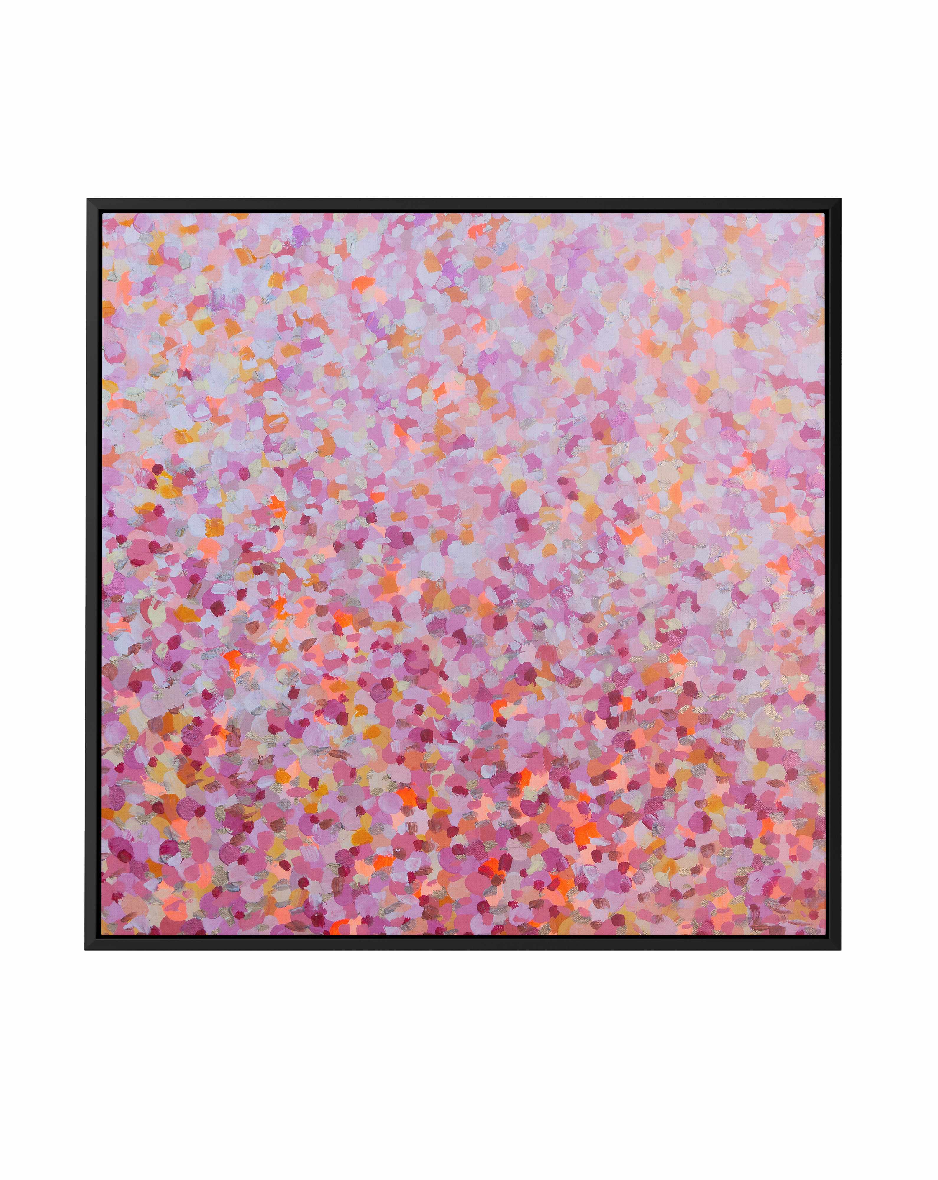 Flower Rush by Katherine Spiller | Framed Canvas Art Print